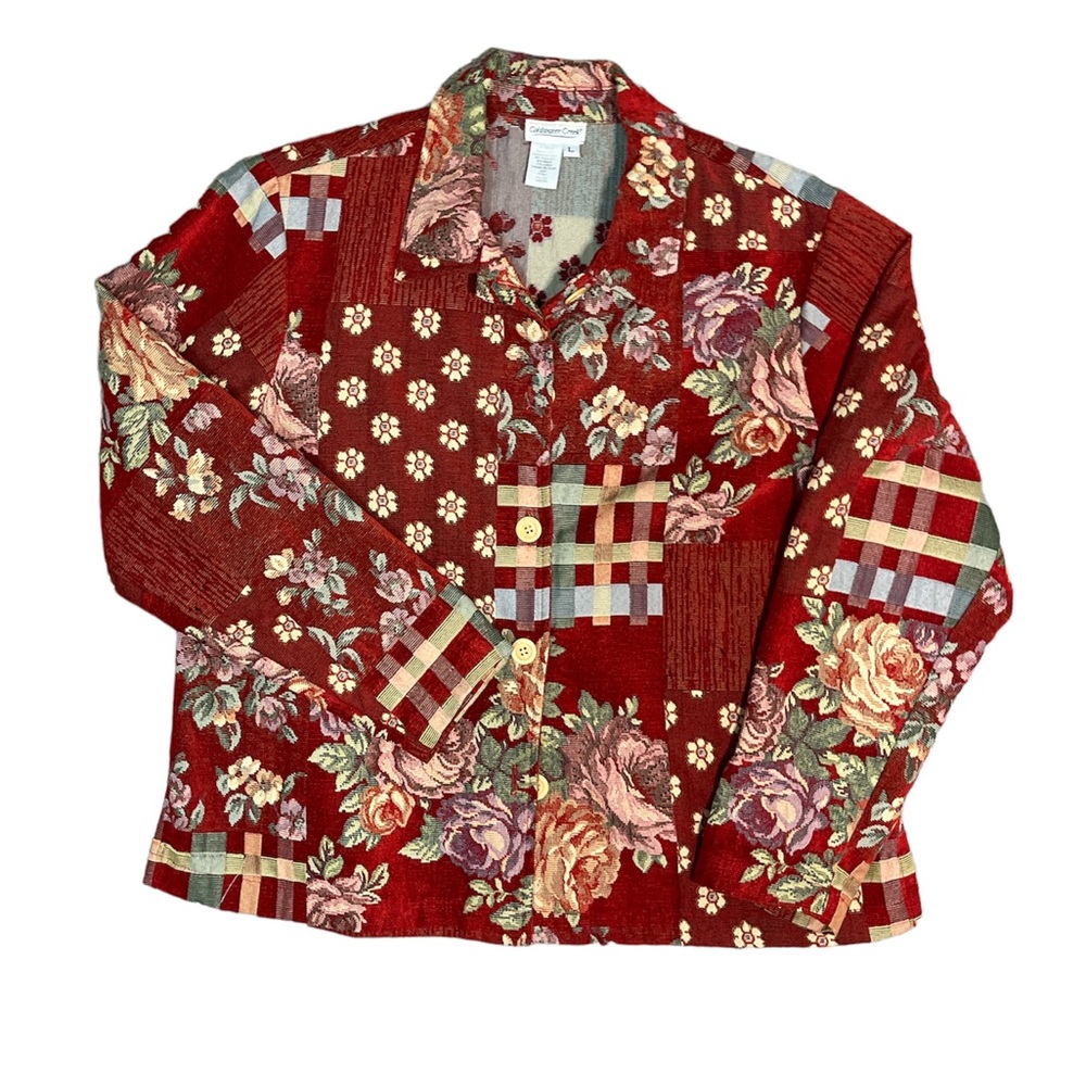 Vintage Patchwork Jacket - image 1